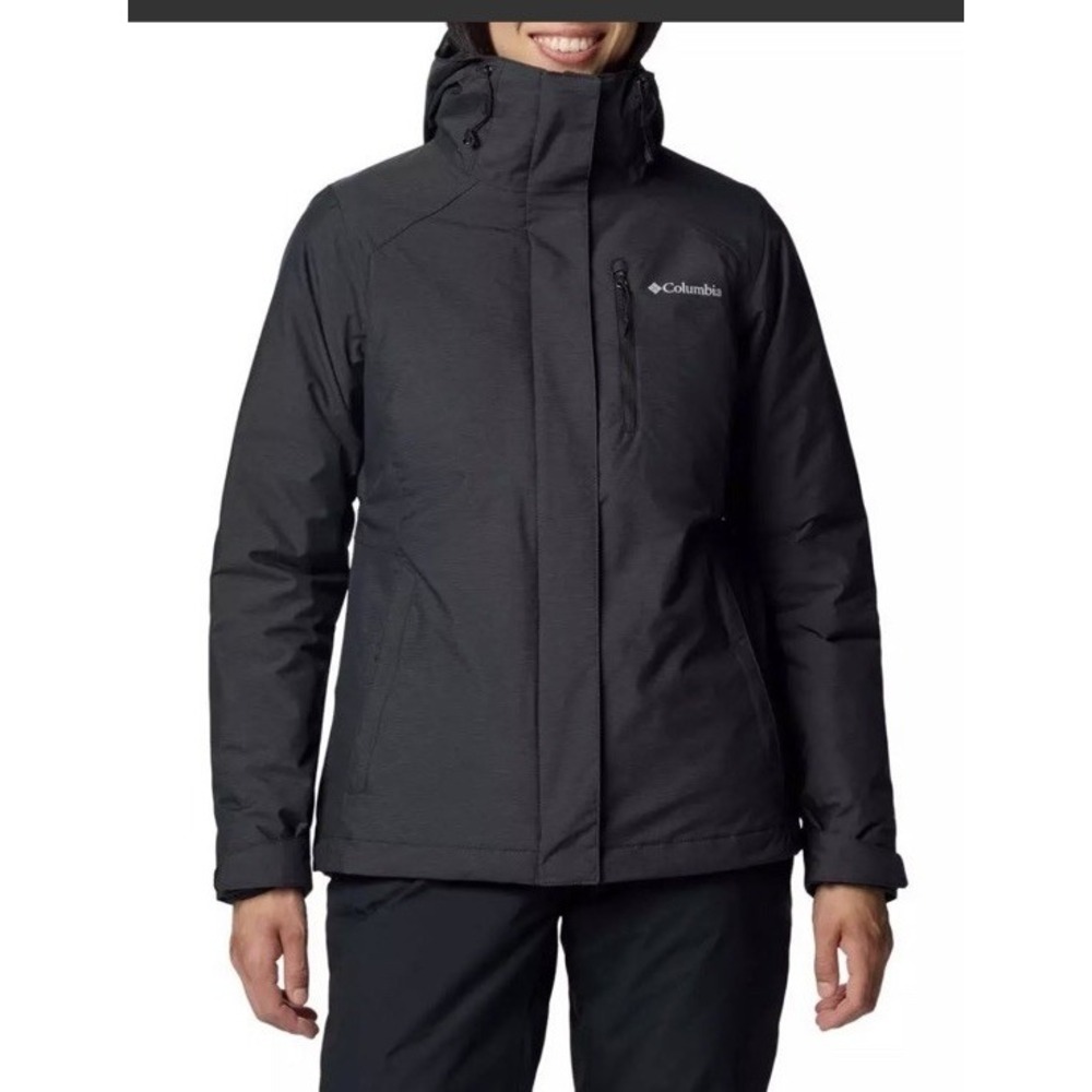 Columbia Nordic Point III Interchange 3-in-1 Jacket Black Women's XL NWT